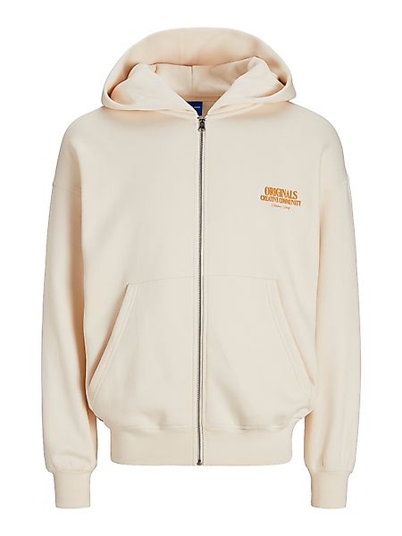 Jack & Jones Herren Hoodie Kapuzenpullover JORROXBURY ZIP - Relaxed Fit günstig online kaufen