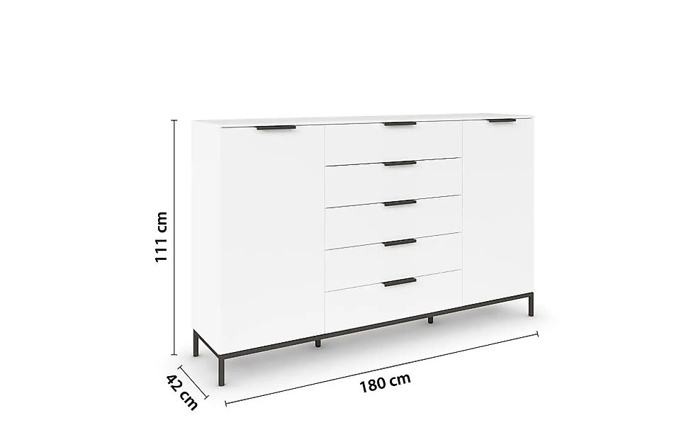 rauch Kombikommode "Kommode Türkommode Sideboard Kombikommode FLIPP" Breite günstig online kaufen