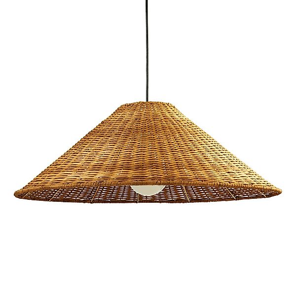 LEDS-C4 Caribe Hängeleuchte aus Rattan, Ø 600 cm günstig online kaufen