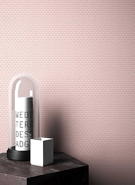 Newroom Vliestapete, Rosa Tapete Uni Unifarbe günstig online kaufen
