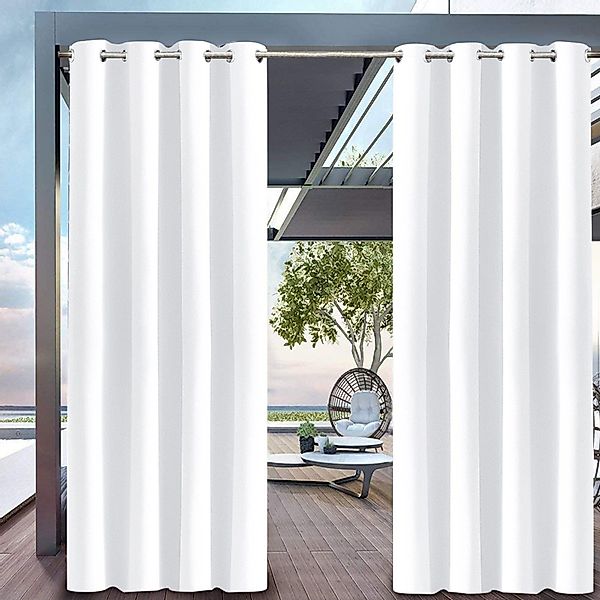 BYSURE Gardine, Ösen (1 St), verdunkelnd, günstig online kaufen