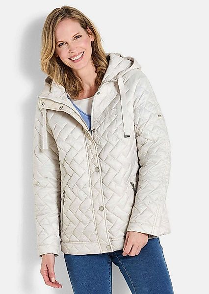 GOLDNER Outdoorjacke Übergangsjacke mit Kapuze Winterjacke mit Druckknöpfen günstig online kaufen