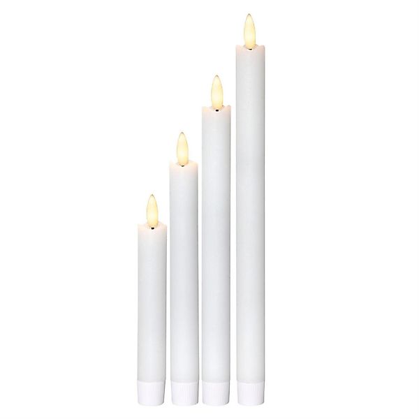 MARELIDA LED-Kerze LED Stabkerzen Echtwachs flackernde günstig online kaufen