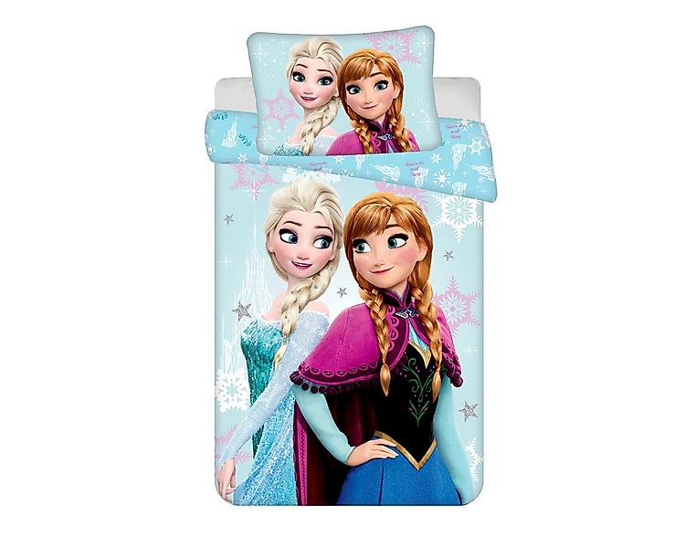 Disney Frozen Bettwäsche - Set für Kinderbett 100x135 cm + 40x60 cm aus 100 günstig online kaufen