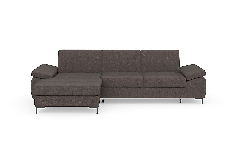 DOMO collection Ecksofa "Capelo L-Form", mit Armteilverstellung, wahlweise günstig online kaufen