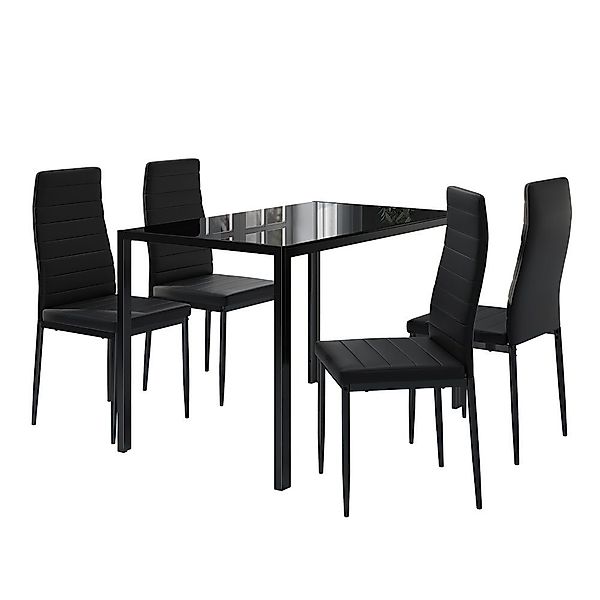 Vicco Essgruppe Grand, Schwarz, 120 x günstig online kaufen