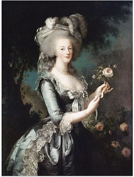 Artland Wandbild "Marie Antoinette, 1783", Menschen, (1 St.), als Alubild, günstig online kaufen