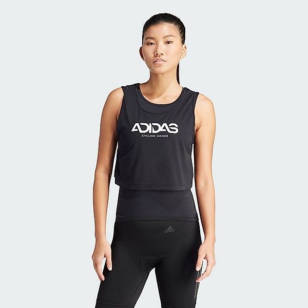 adidas Performance T-Shirt THE AEROREADY 2-IN-1 INDOOR-CYCLING OBERTEIL günstig online kaufen