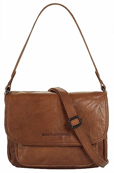 Spikes & Sparrow Umhängetasche echt Leder günstig online kaufen