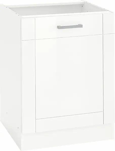 KOCHSTATION Unterschrank "KS-Tinnum" 60 cm breit, MDF-Fronten, Metallgriff günstig online kaufen