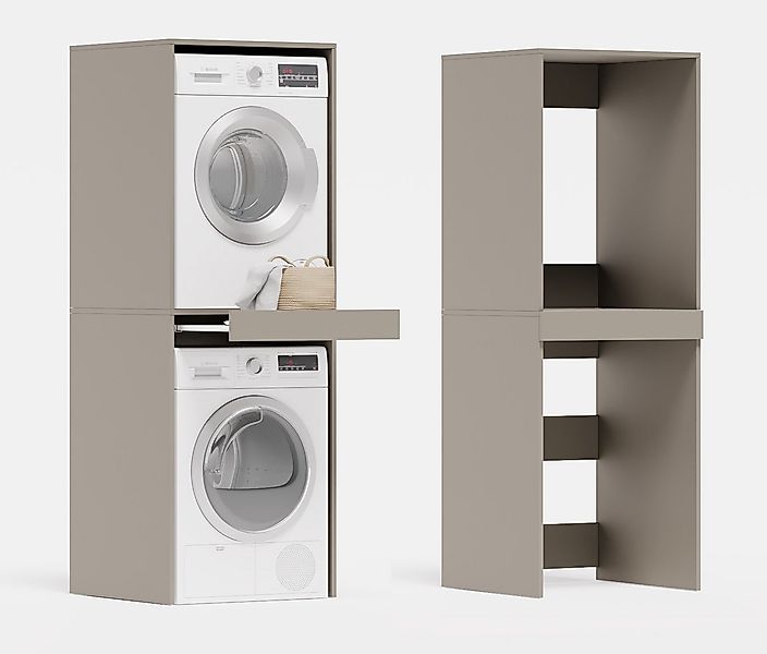 Platan Room Waschmaschinenumbauschrank Waschmaschinenschrank für Waschmasch günstig online kaufen