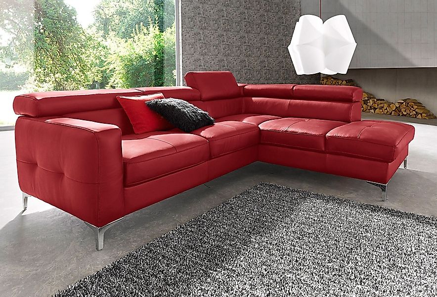 COTTA Polstergarnitur "Sammy L-Form" Set, Set bestehend aus: Ecksofa mit Ko günstig online kaufen