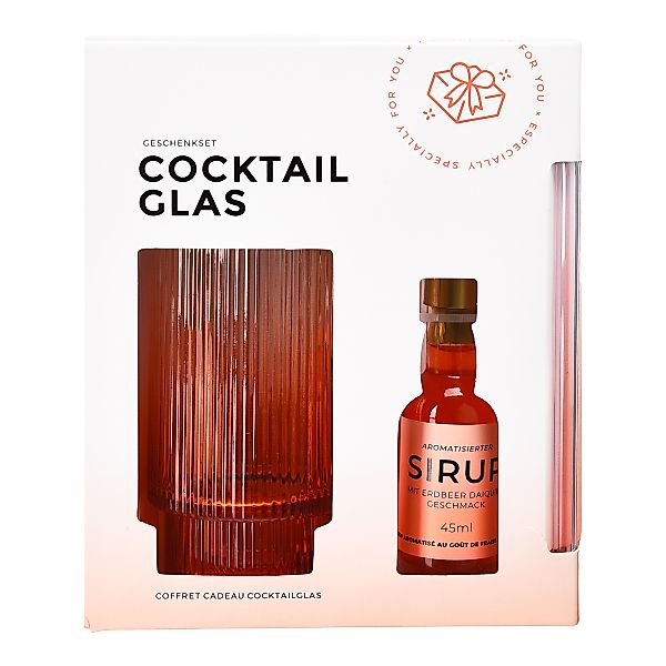 Geschenkset COCKTAILGLAS, o. Farbe günstig online kaufen