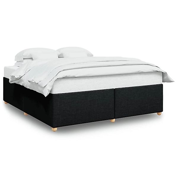 vidaXL Bettgestell ohne Matratze Schwarz 180x200 cm Stoff 3284752 günstig online kaufen