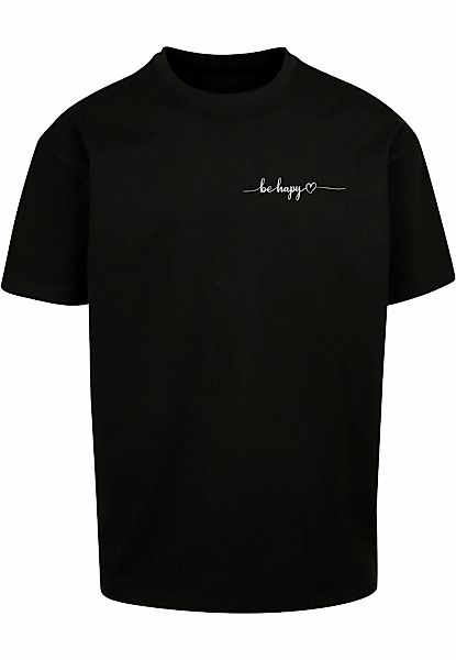 Merchcode T-Shirt Merchcode Herren Be Happy Heavy Oversize Tee (1-tlg) günstig online kaufen