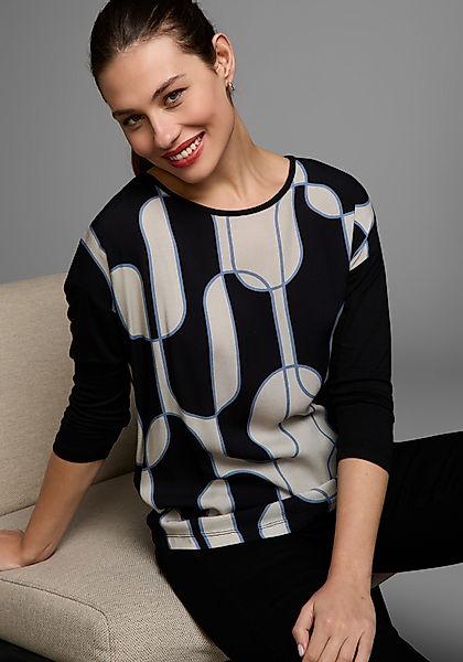 Laura Scott Shirtbluse mit Grafik-Print im günstig online kaufen