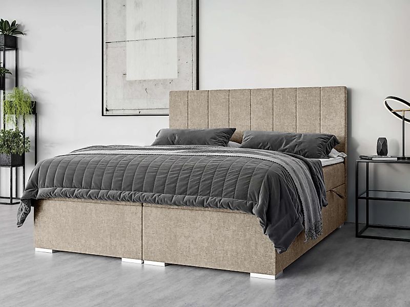 Home affaire Polsterbett "Ginoro mit Matratze und Topper, in 3 Breiten (140 günstig online kaufen