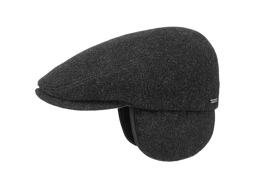 Stetson Flat Cap (1-St) Ohrenschutz mit Schirm, Made in the EU günstig online kaufen