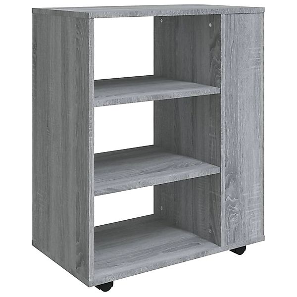 vidaXL Rollschrank Grau Sonoma 60x35x75 cm Holzwerkstoff günstig online kaufen