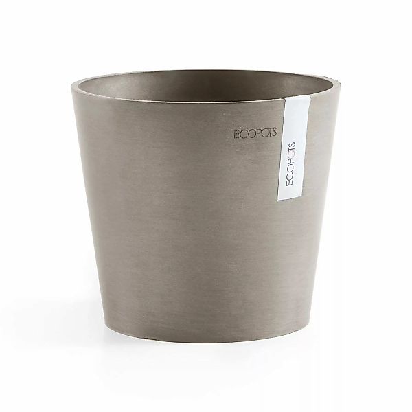 ECOPOTS Blumentopf "Amsterdam Mini 17 Taupe", für den Innenbereich günstig online kaufen