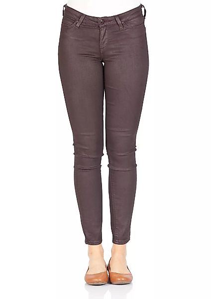 Lee Damen Jeans Scarlett - Skinny Fit - Lila - Plum günstig online kaufen