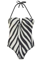 French Connection Badeanzug Louise V-förmige Schnalle günstig online kaufen