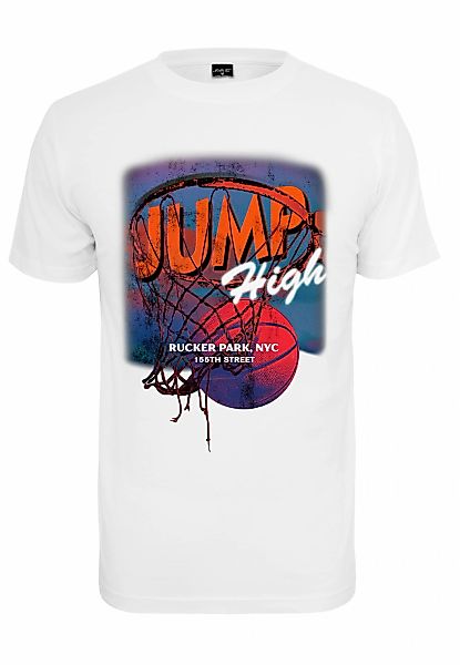 MisterTee Kurzarmshirt "MisterTee Herren Jump High Tee" 1 Stk. tlg. günstig online kaufen