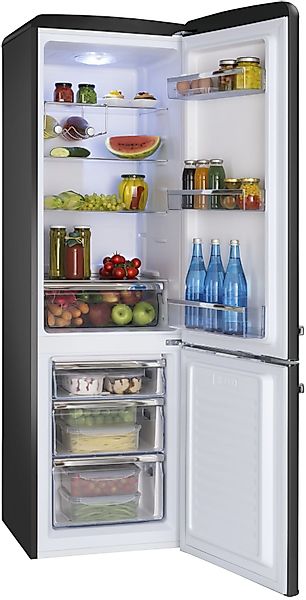 Amica Kühl-/Gefrierkombination "KGCR 387 102 MS" 181 cm hoch 55 cm breit günstig online kaufen