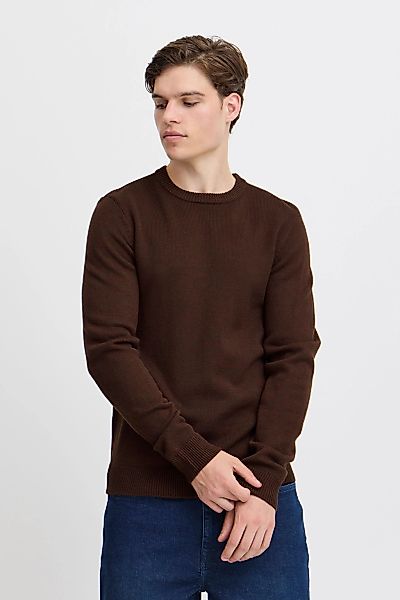 Blend Strickpullover "BHPullover" Schicker Strickpullover mit Rundhalsaussc günstig online kaufen