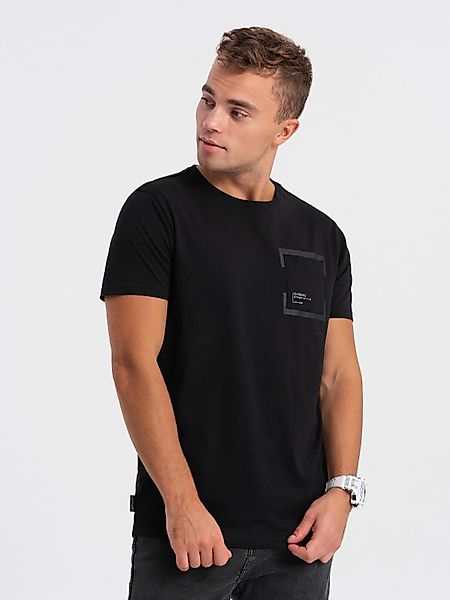 OMBRE T-Shirt Herren-T-Shirt aus Baumwolle mit günstig online kaufen
