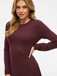 Vila Strickkleid VICOMFY A-LINE O-NECK KNIT günstig online kaufen