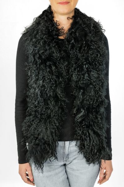 LIRA Deko Wollschal 100 % Lammfell günstig online kaufen