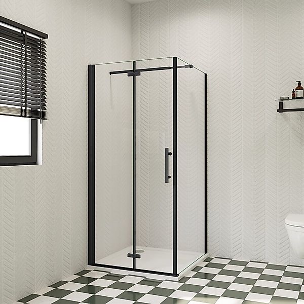 duschspa Eckdusche Falttür + Seitenwand 185cm günstig online kaufen