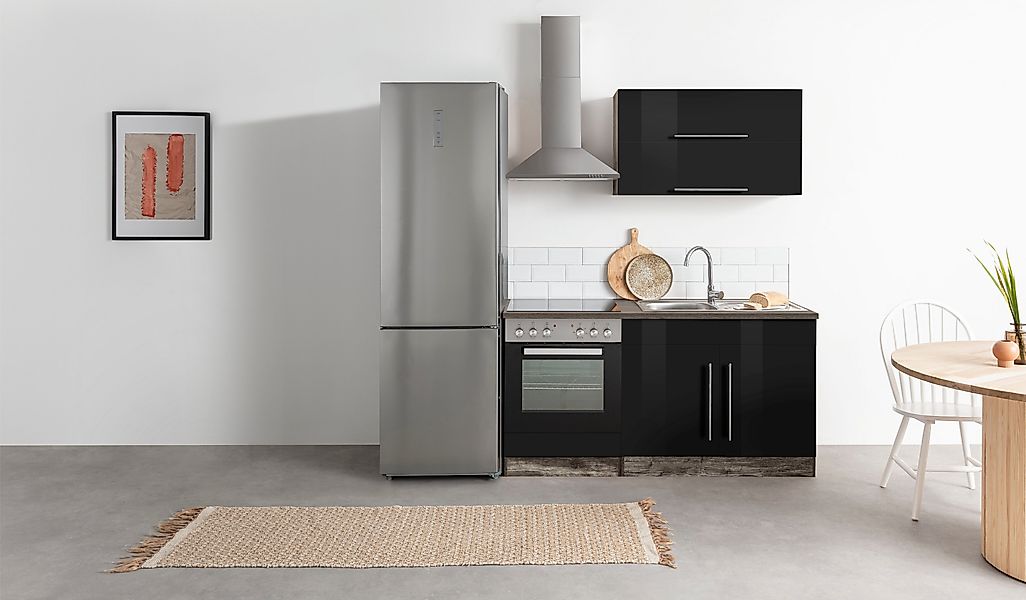 KOCHSTATION Küchenzeile KS-Samos, Breite 160 cm, günstig online kaufen