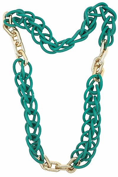COLLEZIONE ALESSANDRO Lange Kette "Loop Glam", Statementkette mit großen Gl günstig online kaufen