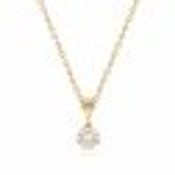 Halskette 585 Gelbgold mit im Labor gezüchteten Diamanten günstig online kaufen