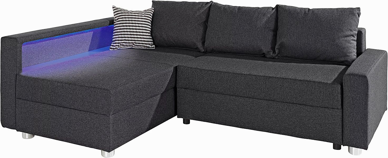 COLLECTION AB Ecksofa »Relax L-Form«, inklusive Bettfunktion, Federkern, wa günstig online kaufen