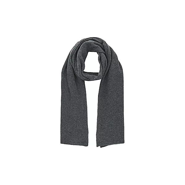 Pieces Debbie Wool Bc Langer Schal One Size Dark Grey Melange günstig online kaufen