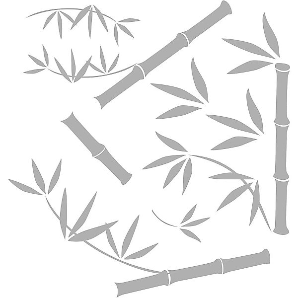 Komar Fenstersticker Bamboo 31 cm x 31 cm günstig online kaufen