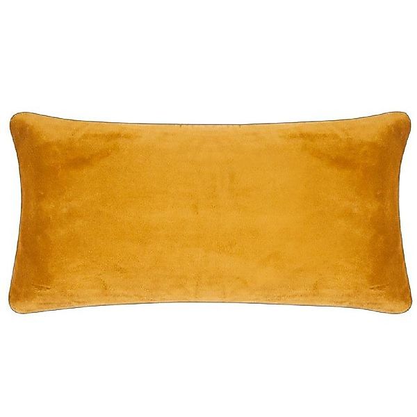 PAD Dekoobjekt Kissenhülle Samt Elegance Senfgelb günstig online kaufen