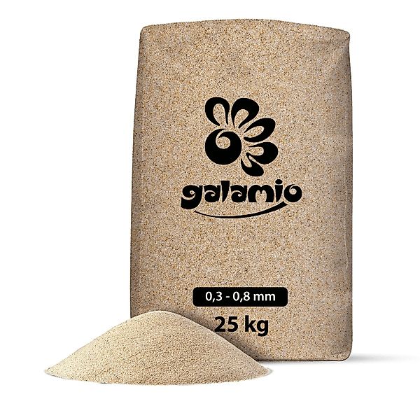 Quarzsand 0,7 - 1,2 mm (Palette, günstig online kaufen