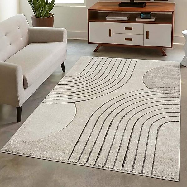 Carpet City Teppich "BONITO 7170" rechteckig 11 mm Höhe Läufer, Flachflor, günstig online kaufen