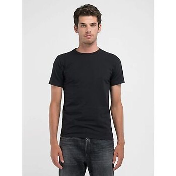 Replay  T-Shirt M6947 .000.23352P COMPACT JERSEY-098 BLACK günstig online kaufen