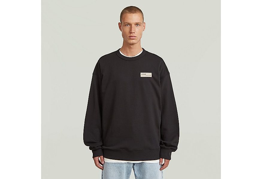 G-STAR Sweater HB Badge im Relaxed Fit, Rundhalsform günstig online kaufen