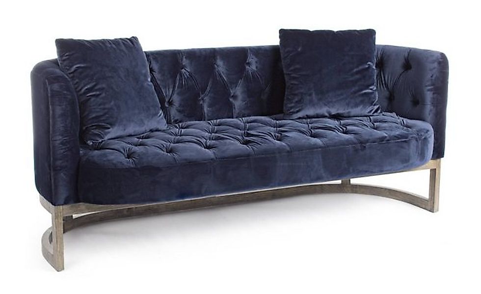 Bizzotto Sofa Midway aus Samt, 3-Sitzer günstig online kaufen