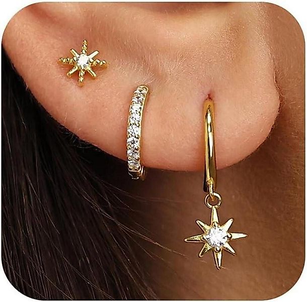 LuxusKollektion Schmuckset Ohrringe Silber 925 Set günstig online kaufen