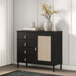 Woodroom Sideboard Elegante Kommode Valencia, Wohnzimmerschrank günstig online kaufen