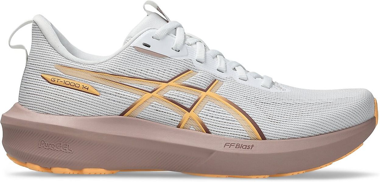 Asics GT-1000 14 WHITE/RUBBLE RED Laufschuh günstig online kaufen