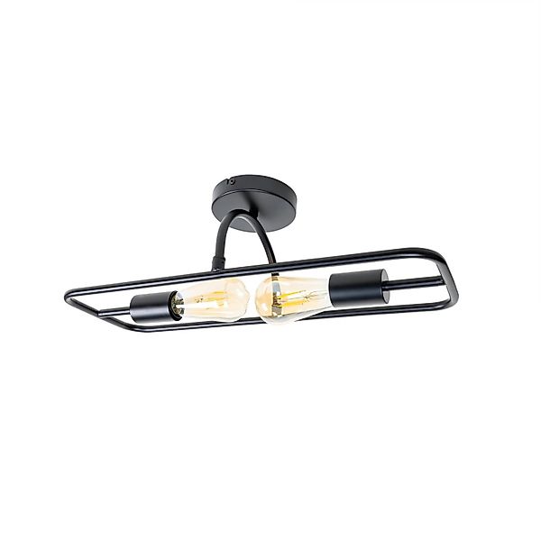 Lucande Wandleuchte Wandlampe Innen Tornike 9639767 Design Modern in Schwar günstig online kaufen