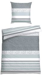 Schiesser Bettwäsche "Adele aus weicher Baumwolle mit im Paisley-Streifen-L günstig online kaufen